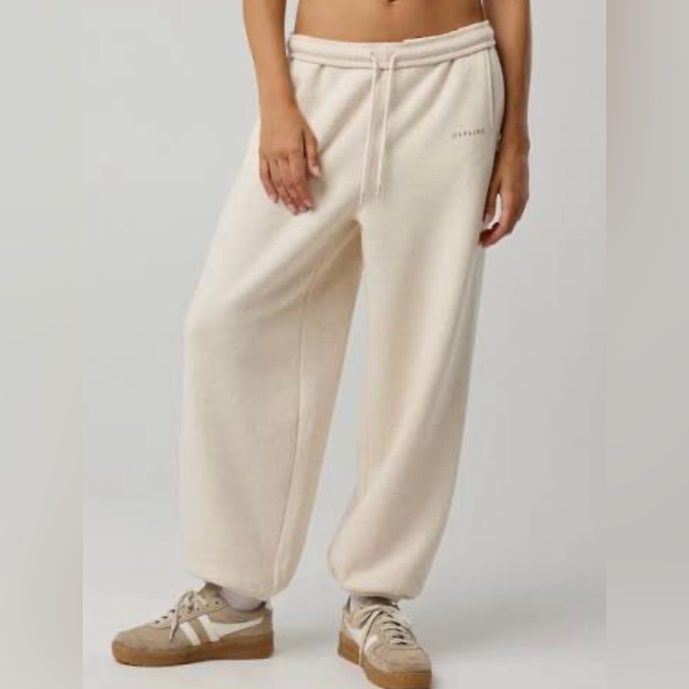 Aerie baggy cloud fleece track pants
